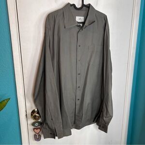 A/X Armani express Armani exchange long sleeves button down dress up shirt